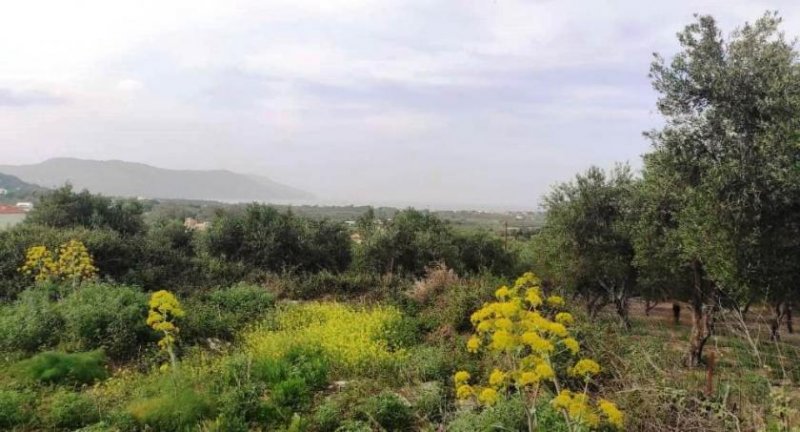 Kavallos Kreta, Kavallos: Grundstück mit Meerblick zu verkaufen Grundstück kaufen